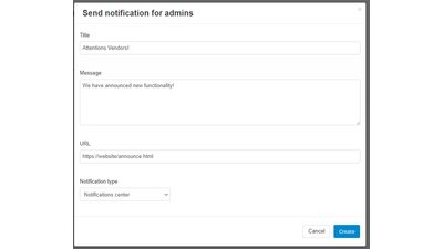 Notifications extended  - cs-cart addon 4 