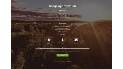 Multipurpose image optimization and compression tool 2 