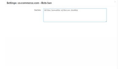 Bots ban add-on 2 