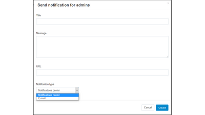 Notifications extended  - cs-cart addon 3 